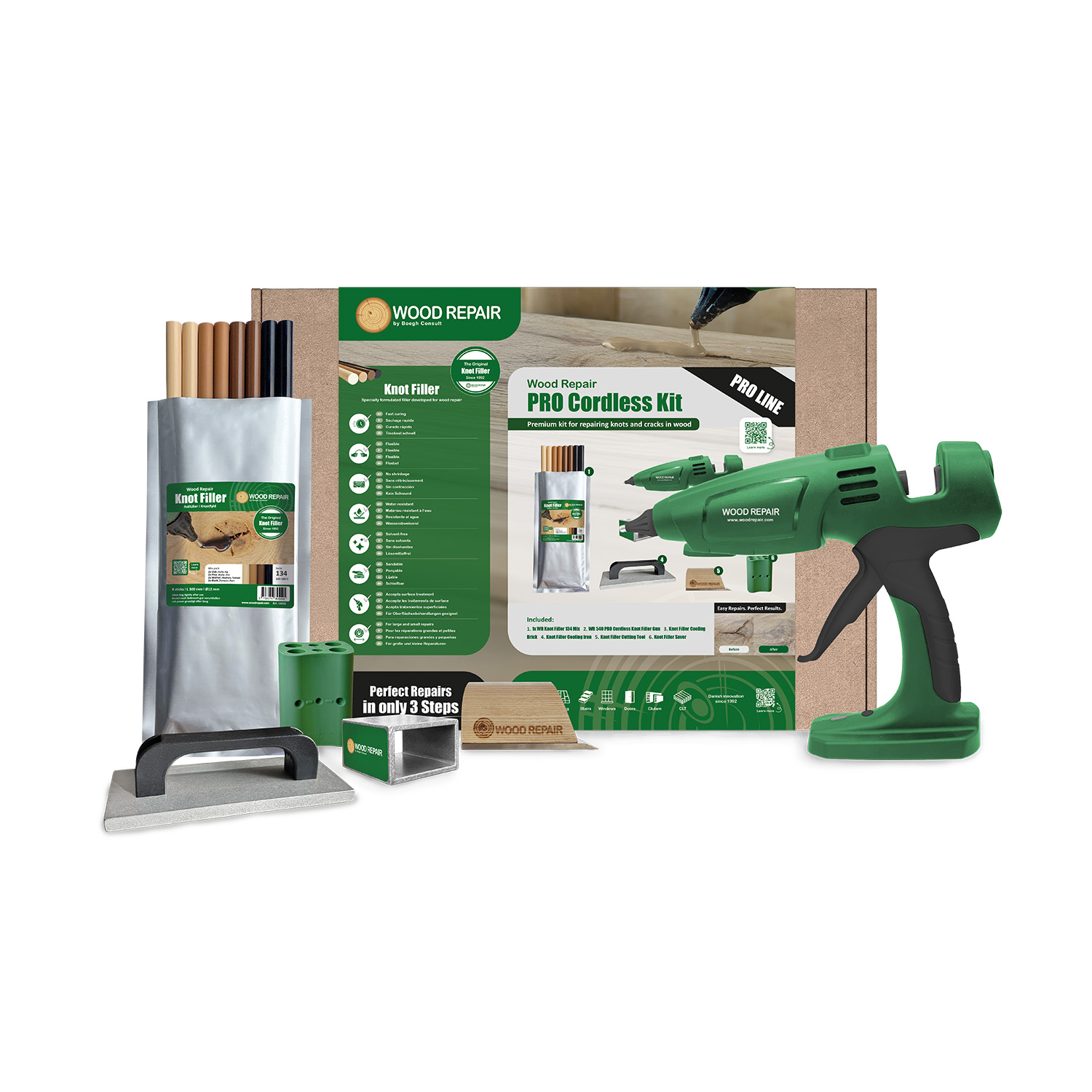 Wood Repair PRO-Akku-Satz