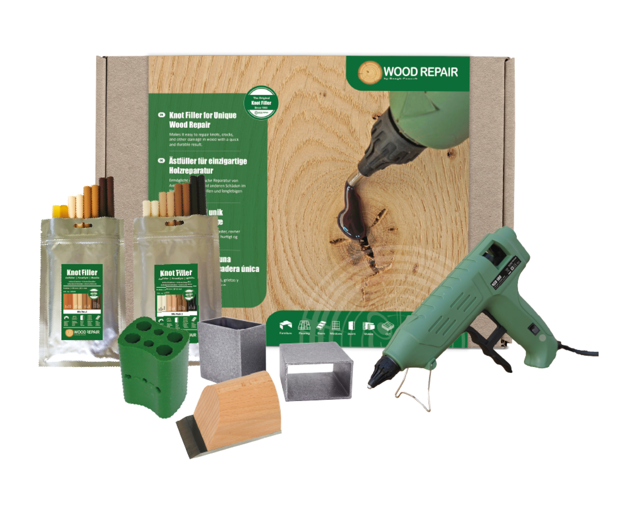 Wood Repair PLUS+ Satz 